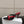 YSL Sandal 9cm Black Red Cowhide 828247