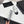 CC 25 Mary Jane Black White Quilted Calfskin