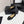 CC 25 Diamond Ballet Flats Black Sheepskin 331786