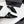 CC 25 Point-Toe Flat Mule Black Patent Calfskin 352472