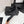 CC 25 Cap-Toe Quilted Mary Janes Black Sheepskin 352462