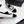 CC 25 Mary Janes In Black White Velvet And Sheepskin 352464