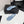 CC Crystal Logo Thong Sandal Light Blue Fabric And Sheepskin352484