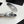 CC Crystal Logo Thong Sandal Silver Metallic Sheepskin 352486