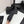 CC25 Lace-up Sneakers Black Fabric And Patent Leather 352501