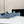 CC25 Mary Janes Light Blue Fabric And Black Cowhide 352509