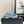 CC25 Mary Janes Light Blue Fabric And Black Cowhide 352509