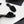CC 25 Camellia Open Flat Mule Black Coarse Glitter Fabric And Sheepskin 368853