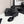 CC 25 Heel Sandals 80mm Black Lambskin 368822