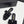 CC 25 Big Bow Mule Black Satin And Sheepskin 368866