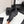CC 25 Thick-Heeled Loafer 55mm Black Quilted Lambskin 368826