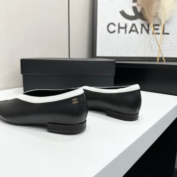 CC 26s Ballet Flats Black Sheepskin 743137