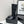 CC 26S Embossed Logo Jumping Boots 3cm Black Leather 109267