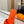 HM 26s Oran Sandals In Orange Suede With Tan Bown Braided Trim