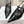Celine 25C Judy Double Strap Mary Jane Slingback Black Sheepskin 236778