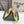 Alaia 25 Cube Wedge Mules Avocado Green Silk Sheepskin 300085