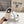 Loewe 25 Pebble Slide White Calfskin