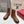 VT ankle boots brown black calfskin 174445