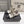 CC 26s Square-Toe Lace-Up Shoes with Leopard Print Scarf Black White Leather 946031