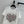 CD Heart T-shirt White Cotton Polyester
