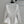LV 25 Pleated Waist Round Neck Shirt White Cotton
