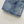 CC 25 Embroidered Short Skirt Blue Denim Cotton