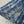 CD 25 Pleated Flared Forest Long Skirt Blue White Cotton