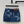 Fendi Flower Denim Skirt Blue Cotton