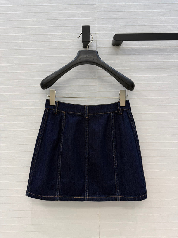 CC 26s Mini Skirt Dark Blue Denim 360877