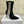 Dior 2025 Tribales Heeled Ankle Boot 80mm Black White Suede 501194