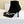 CD 26s Knit Sock Ankle Boots Black Polka Dot Knit Velvet 122079