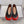 Maison Margie Split-Toe Ballet Flats Red Black Cowhide 724741