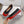 Maison Margie Split-Toe Ballet Flats Red Black Cowhide 724741