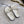 CC 26s Bow Thong Sandals White Lambskin 723724