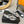 CC Chain Strap Thong Slippers Multicolor Cloth Sheepskin Velvet 305867