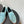 HM Faubourg Loafer 30mm Baby Blue Color Suede 960937