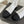 CC Boots Flower White Lace Mesh Black Grosgrain