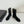 CC Boots Flower Black Lace Mesh Grosgrain