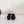 Ballet Flats White Cloth Black Patent Calfskin