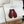 Petal Anagram Slide in Burgundy Soft Calfskin 273518