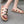 TIPPI SLIDE IN CANVAS & CALFSKIN NATURAL BROWN CREAM/ BLACK