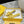 FF Baguette Yellow Leather Slide