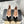 ALAIA PUMP 1 CM IN ALMOND BEIGE SUEDE MIX BLACK CALFSKIN