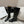 CD High Boots Black Classic Pattern Calfskin