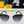 BAGUETTE SQUARE FRAME SUNGLASSES FE40051 IN METAL