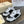 VT 25S Couple Sneakers White Black Calfskin Suede 563102