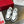 VT 25S Couple Sneakers White Black Calfskin 563116