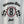 CD 25 Print 8 T-shirt White mix Black Cotton