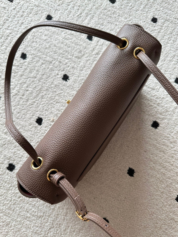 CC 26s Maxi Flap Bag 32cm Coffee Calfskin GHW