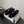 CC 26s Slip-On Mules Black Fluffy Shearling Suede 969726